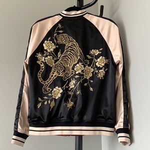 Express reversible souvenir jacket